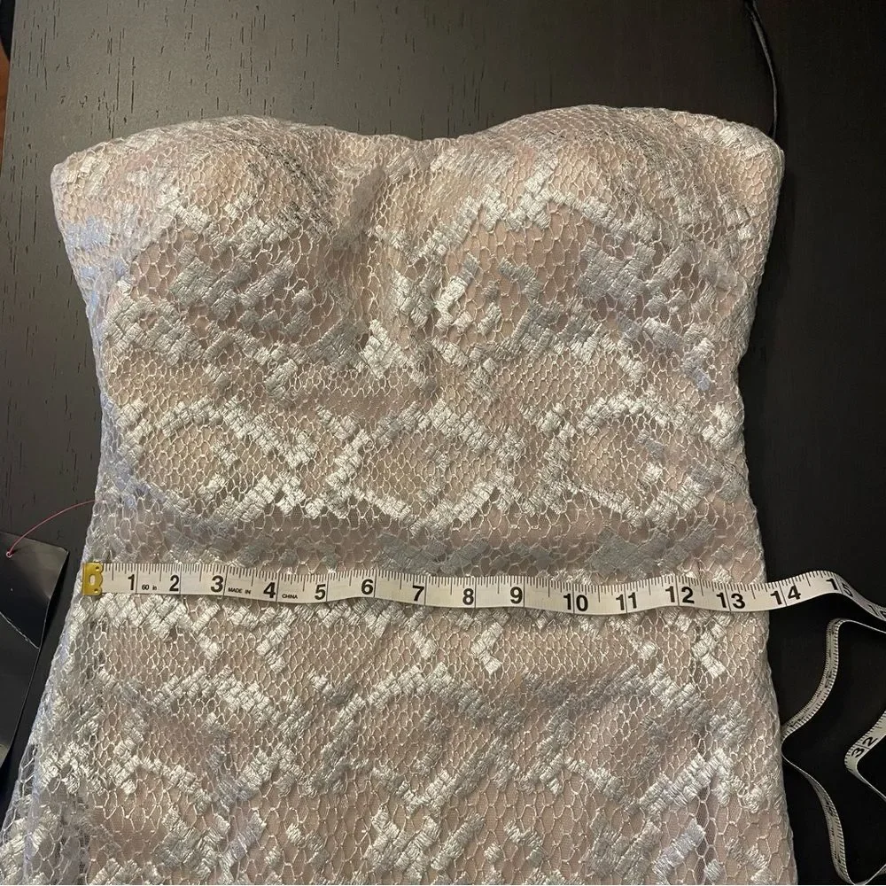 bebe strapless sweetheart